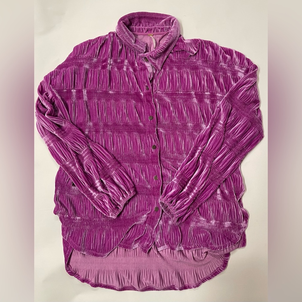 Free People | My Best Top By in Fuchsia Fizz Size M